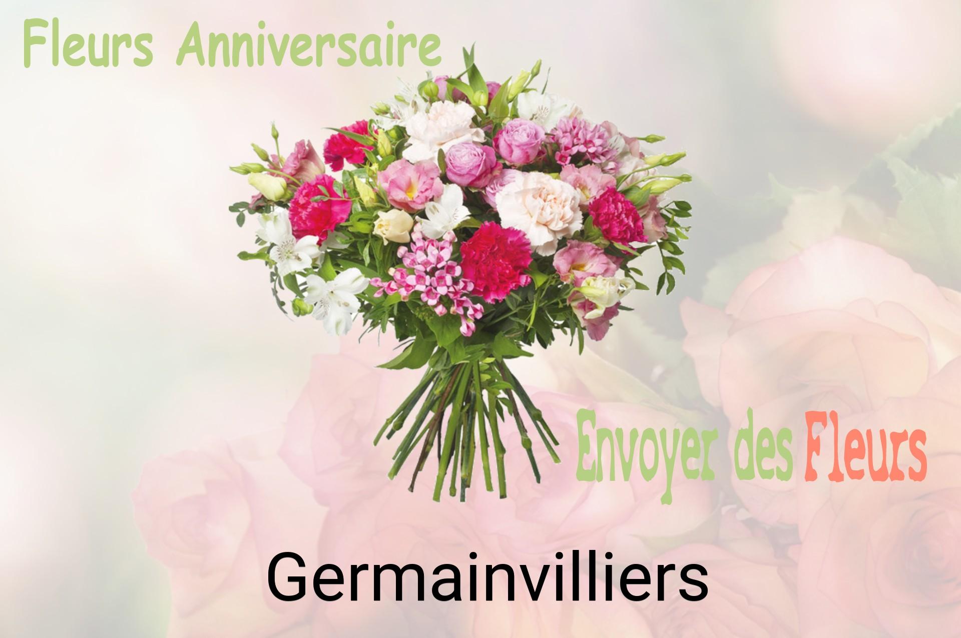 Bouquet de fleurs d’anniversaire livré à Germainvilliers