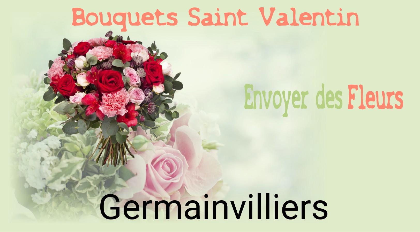 Roses de Saint-Valentin livrées à Germainvilliers